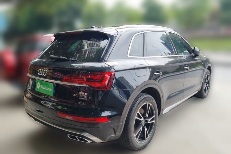 Used Audi Q5L 2022 40T Fashionable and Dynamic Model Rear Right 45 Deg