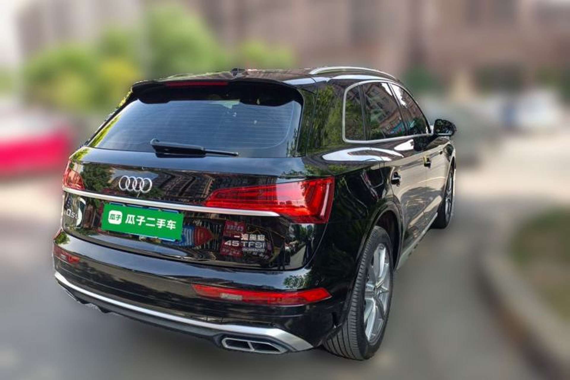 Used Audi Q5L 2022 Updated 45T Luxury Dynamic Version Rear Right 45 Deg