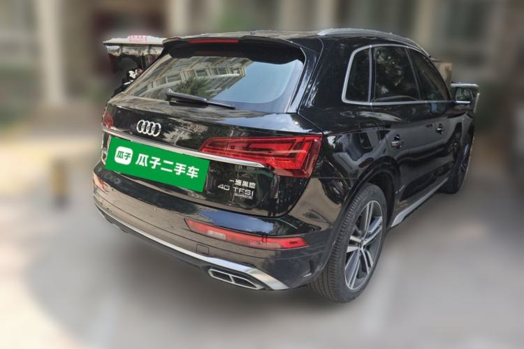 Used Audi Q5L 2022 40T Fashionable and Dynamic Model Rear Right 45 Deg