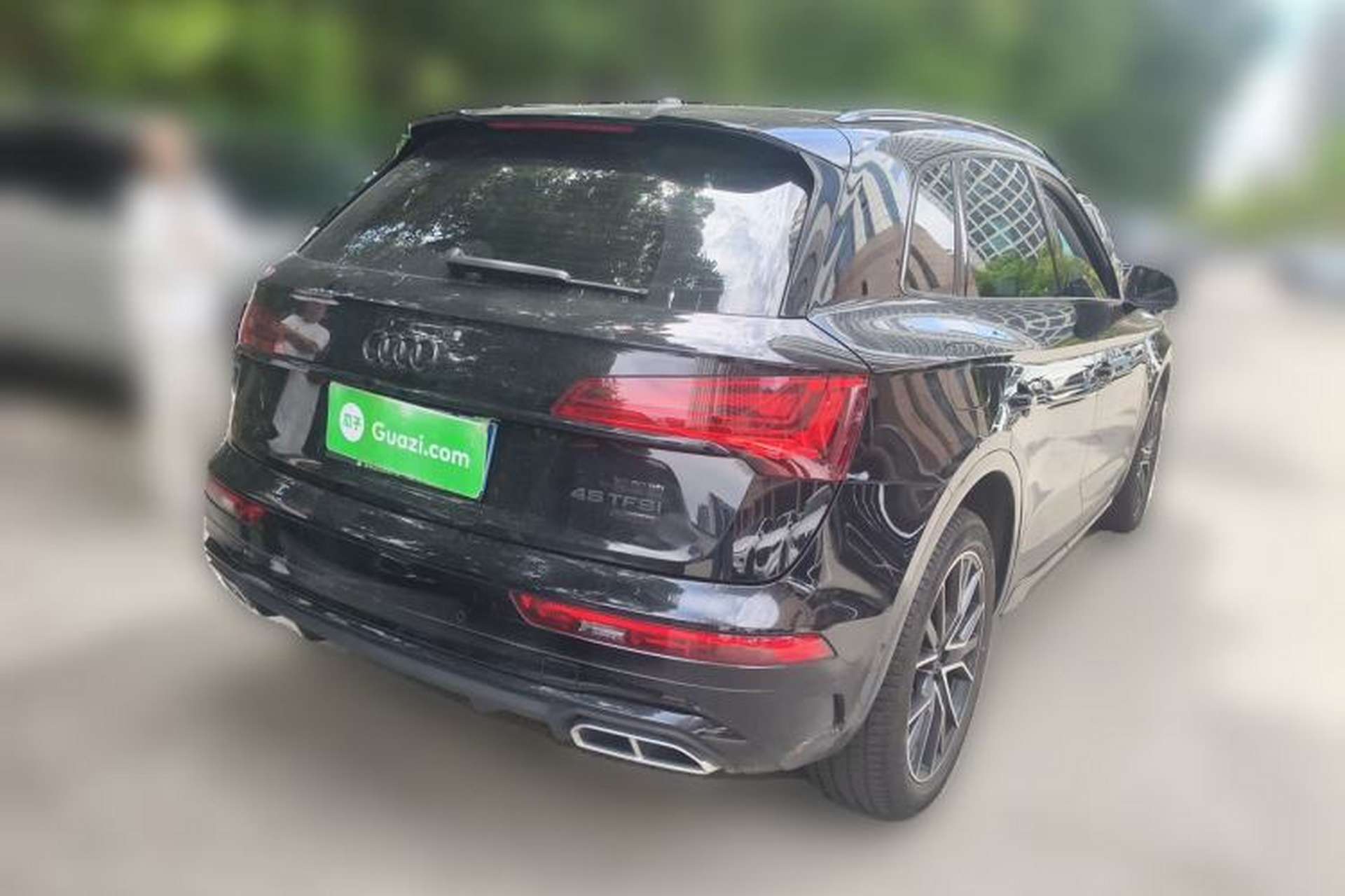 Used Audi Q5L 2022 45T Luxury Dynamic Model Rear Right 45 Deg