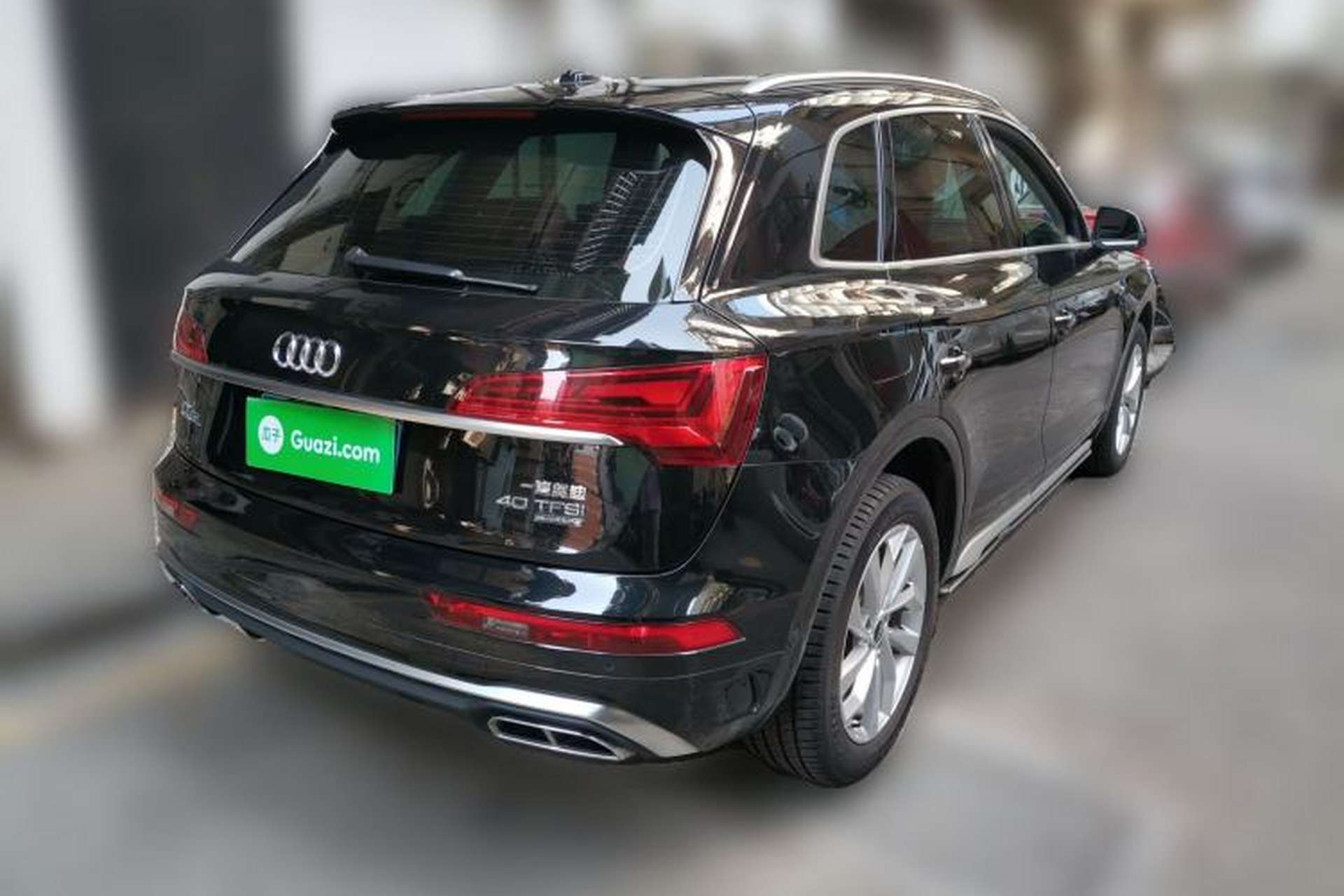 Used Audi Q5L 2022 40T Luxury Dynamic Model Rear Right 45 Deg