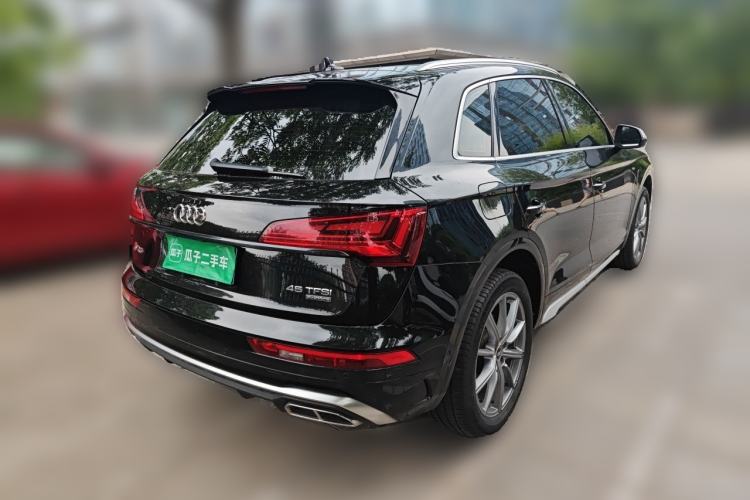 Used Audi Q5L 2022 Updated 40T Luxury Dynamic Edition Rear Right 45 Deg