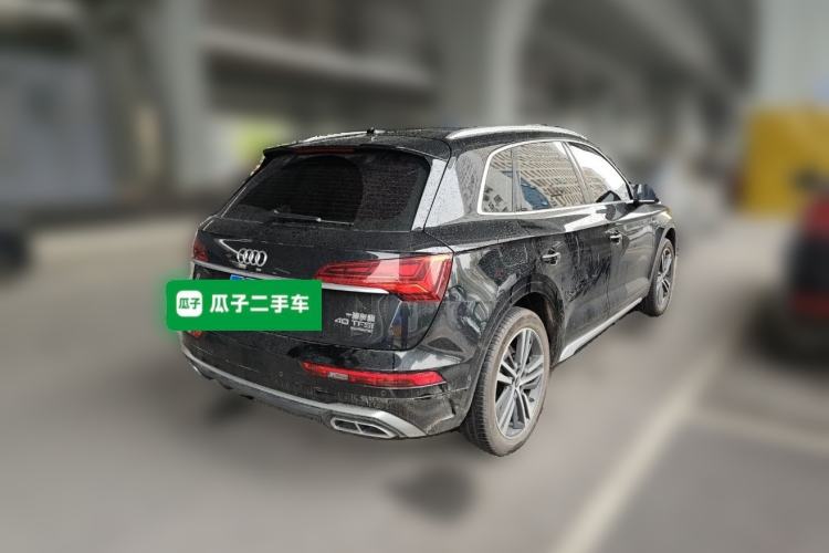 Used Audi Q5L 2022 40T Luxury Dynamic Model Rear Right 45 Deg