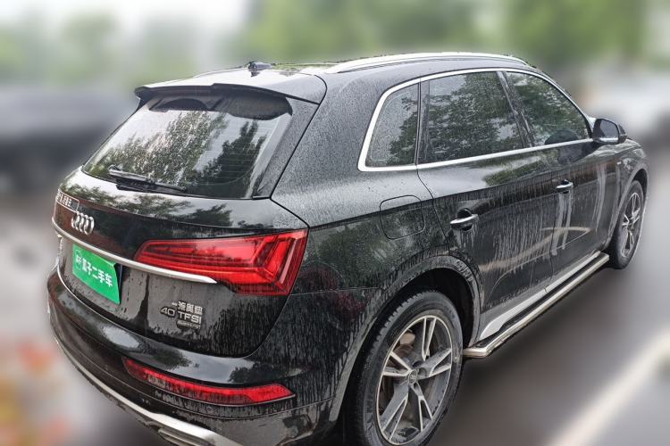 Used Audi Q5L 2022 40T Fashionable and Dynamic Model Rear Right 45 Deg