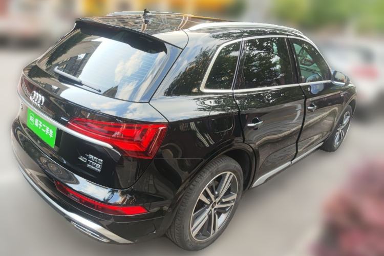 Used Audi Q5L 2022 Updated 40T Luxury Dynamic Edition Rear Right 45 Deg