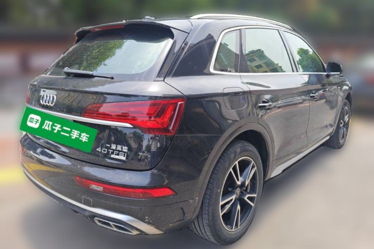 Used Audi Q5L 2022 40T Fashionable and Dynamic Model Rear Right 45 Deg