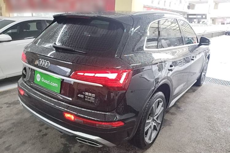 Used Audi Q5L 2022 45T Luxury Dynamic Model Rear Right 45 Deg