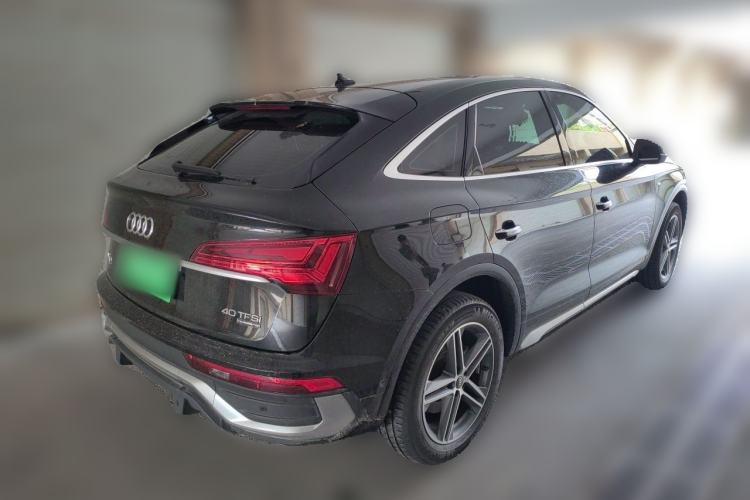 Used Audi Q5L 2022 40T Fashionable and Dynamic Model Rear Right 45 Deg
