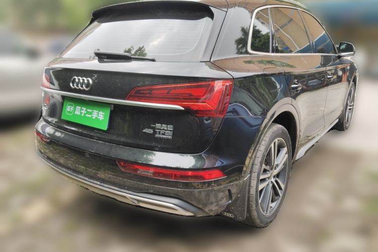 Used Audi Q5L 2022 40T Luxury Elegant Model Rear Right 45 Deg