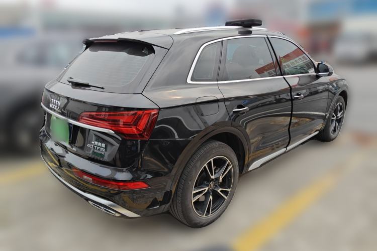Used Audi Q5L 2022 40T Fashionable and Dynamic Model Rear Right 45 Deg