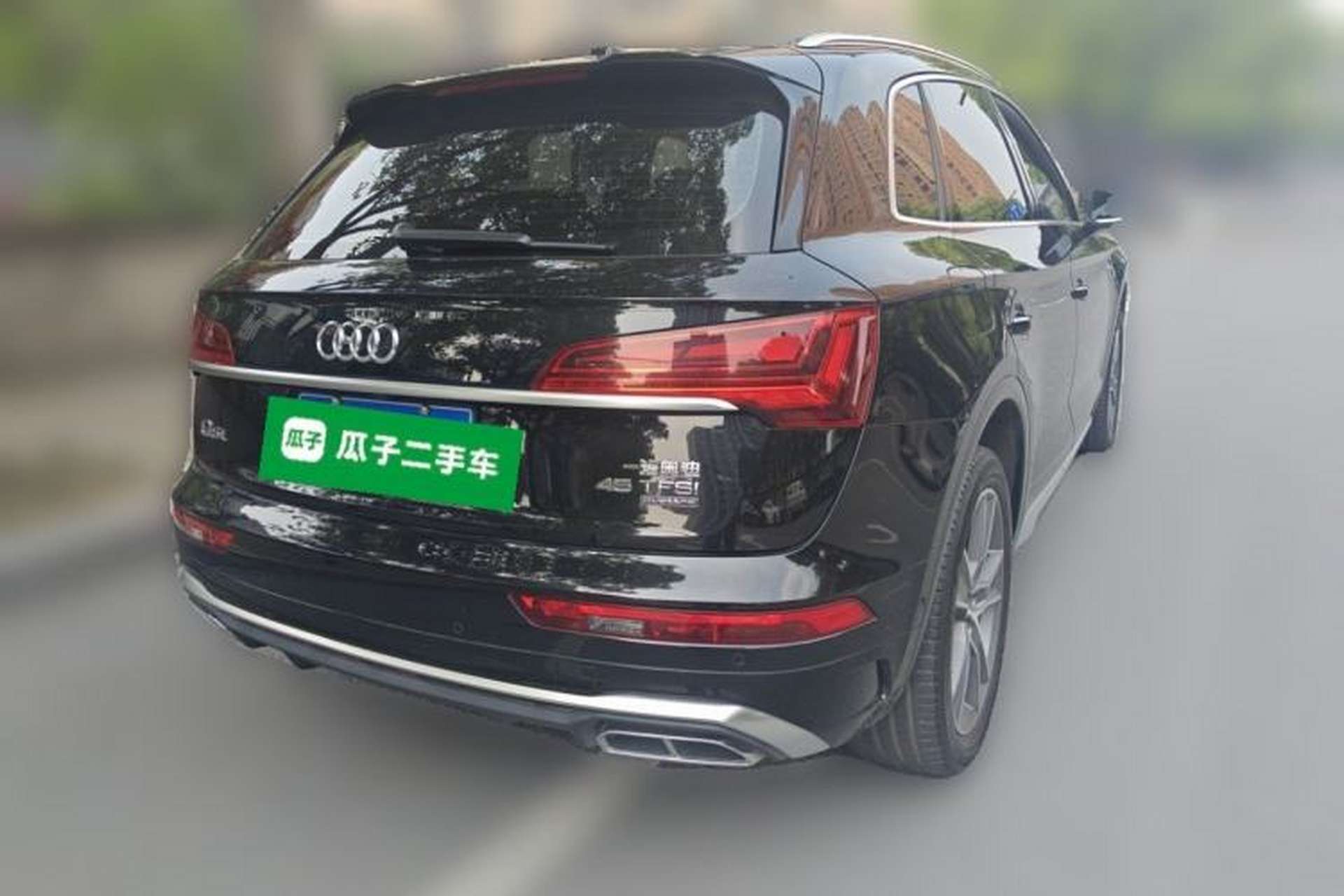Used Audi Q5L 2022 Updated 45T Luxury Dynamic Version Rear Right 45 Deg