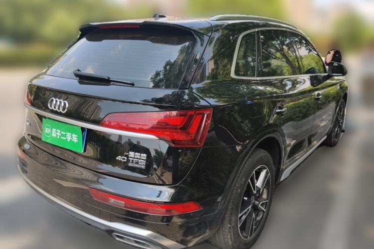 Used Audi Q5L 2022 40T Fashionable and Dynamic Model Rear Right 45 Deg