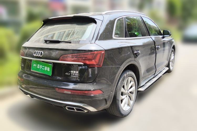 Used Audi Q5L 2022 40T Luxury Dynamic Model Rear Right 45 Deg
