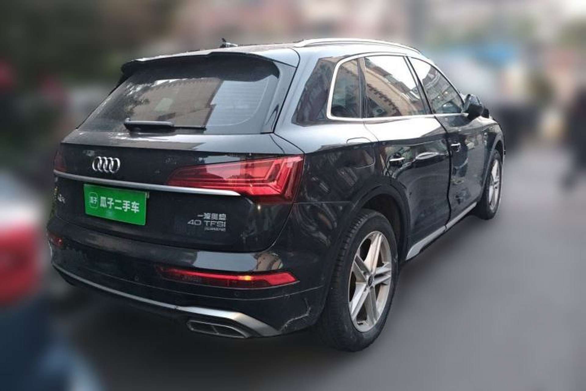 Used Audi Q5L 2022 Updated 40T Luxury Dynamic Edition Rear Right 45 Deg