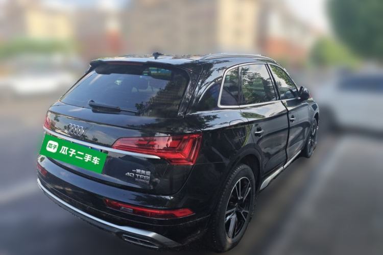 Used Audi Q5L 2022 40T Fashionable and Dynamic Model Rear Right 45 Deg