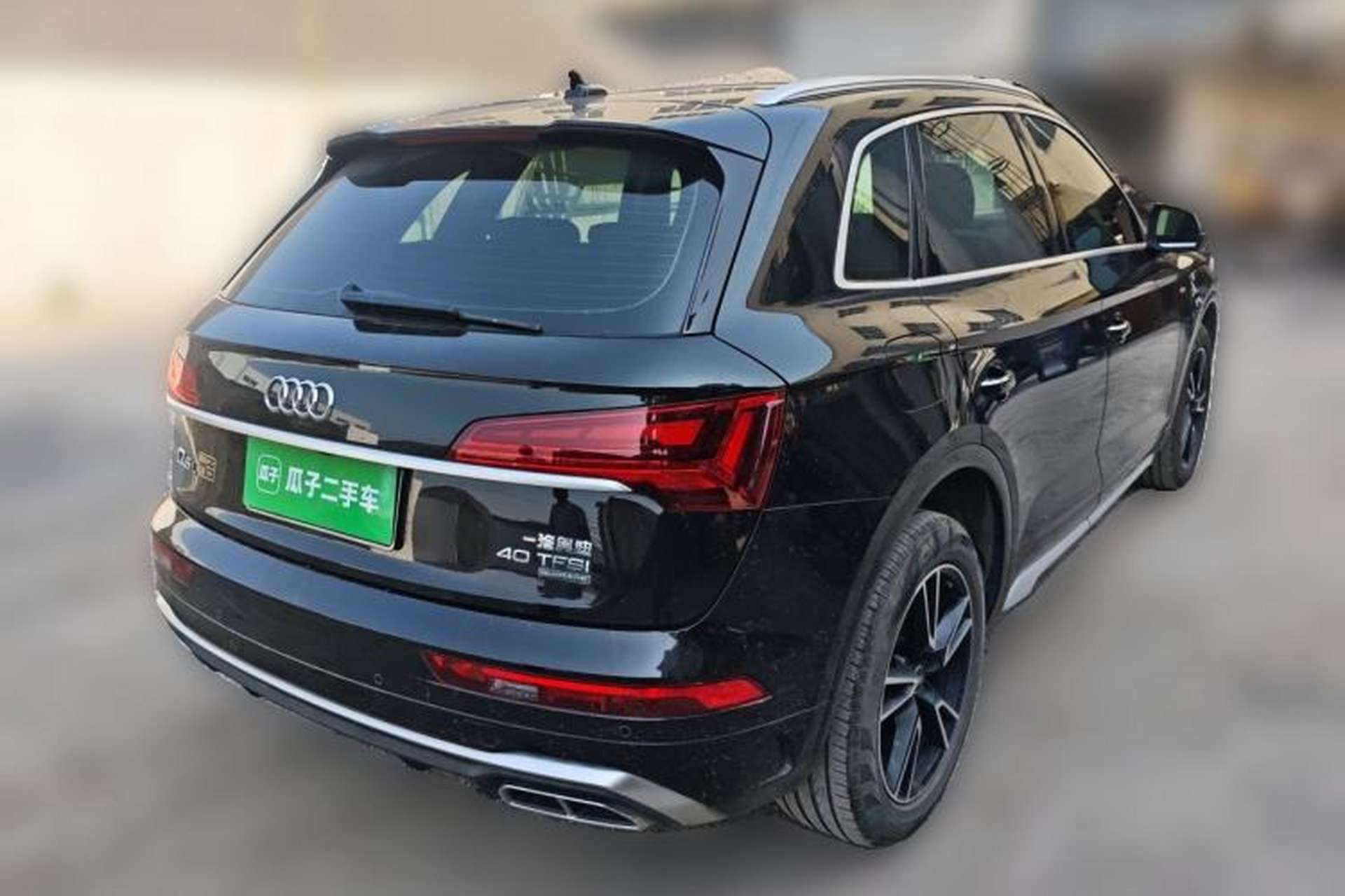 Used Audi Q5L 2022 40T Fashionable and Dynamic Model Rear Right 45 Deg