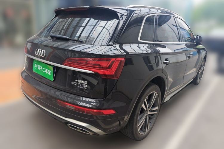 Used Audi Q5L 2022 Updated 40T Luxury Dynamic Edition Rear Right 45 Deg