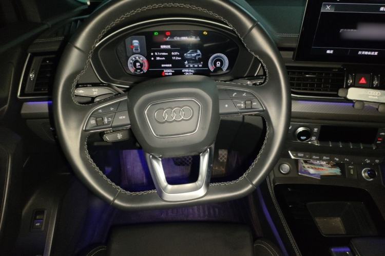 Used Audi Q5L 2022 40T Luxury Dynamic Model Steering Wheel