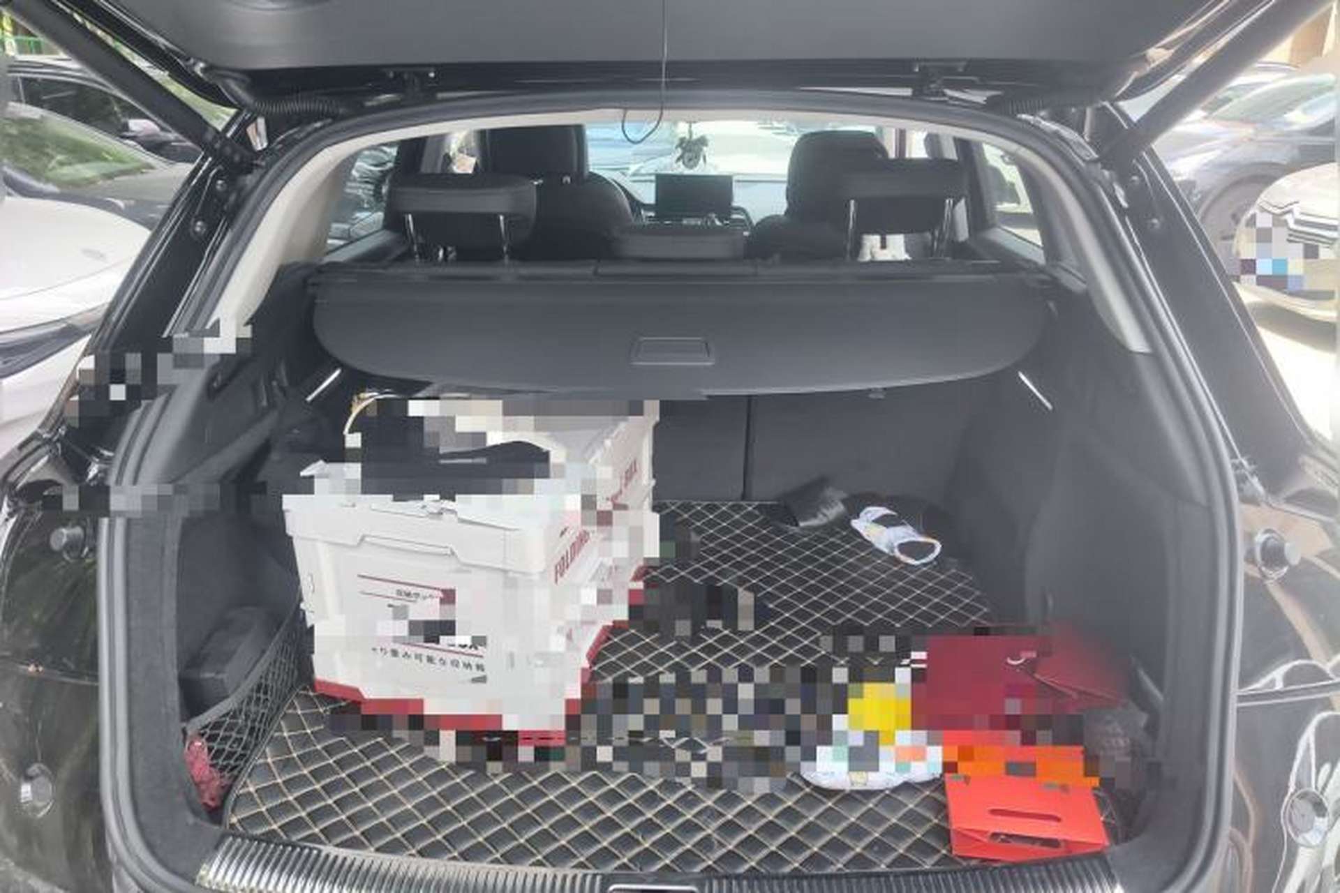 Used Audi Q5L 2022 45T Luxury Dynamic Model Trunk