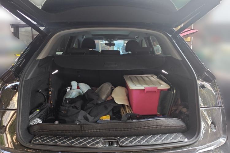 Used Audi Q5L 2022 40T Fashionable and Dynamic Model Trunk