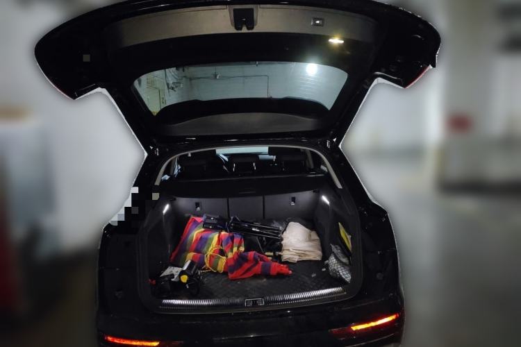 Used Audi Q5L 2022 40T Fashionable and Dynamic Model Trunk