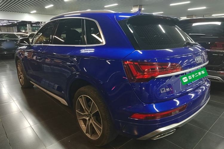 Used Audi Q5L 2022 45T Luxury Dynamic Model Rear Left 45 Deg