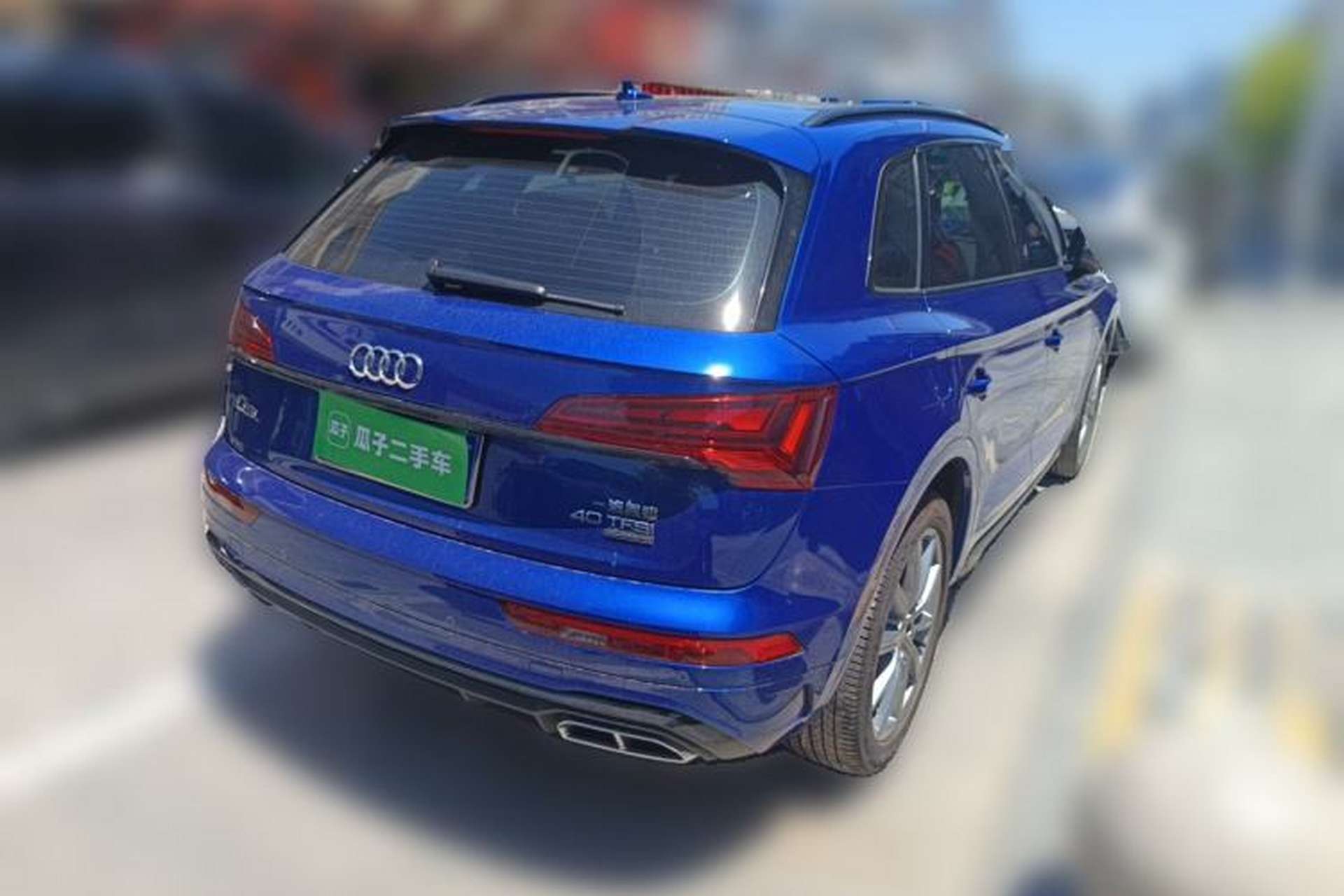 Used Audi Q5L 2022 40T RS Package Performance Model Rear Right 45 Deg
