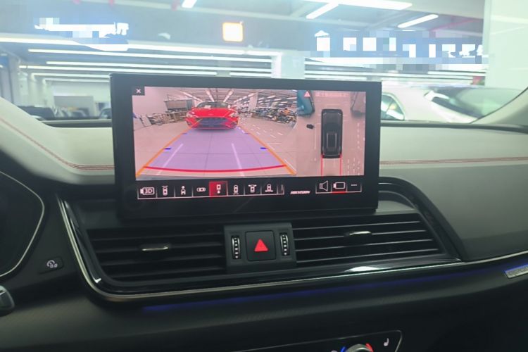 Used Audi Q5L 2022 40T RS Package Performance Model Audio And AC Panel