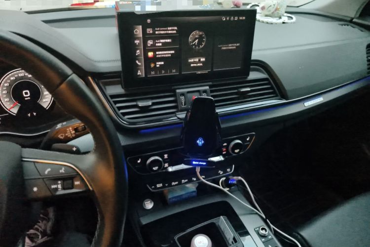 Used Audi Q5L 2022 Updated 40T Luxury Dynamic Edition Audio And AC Panel