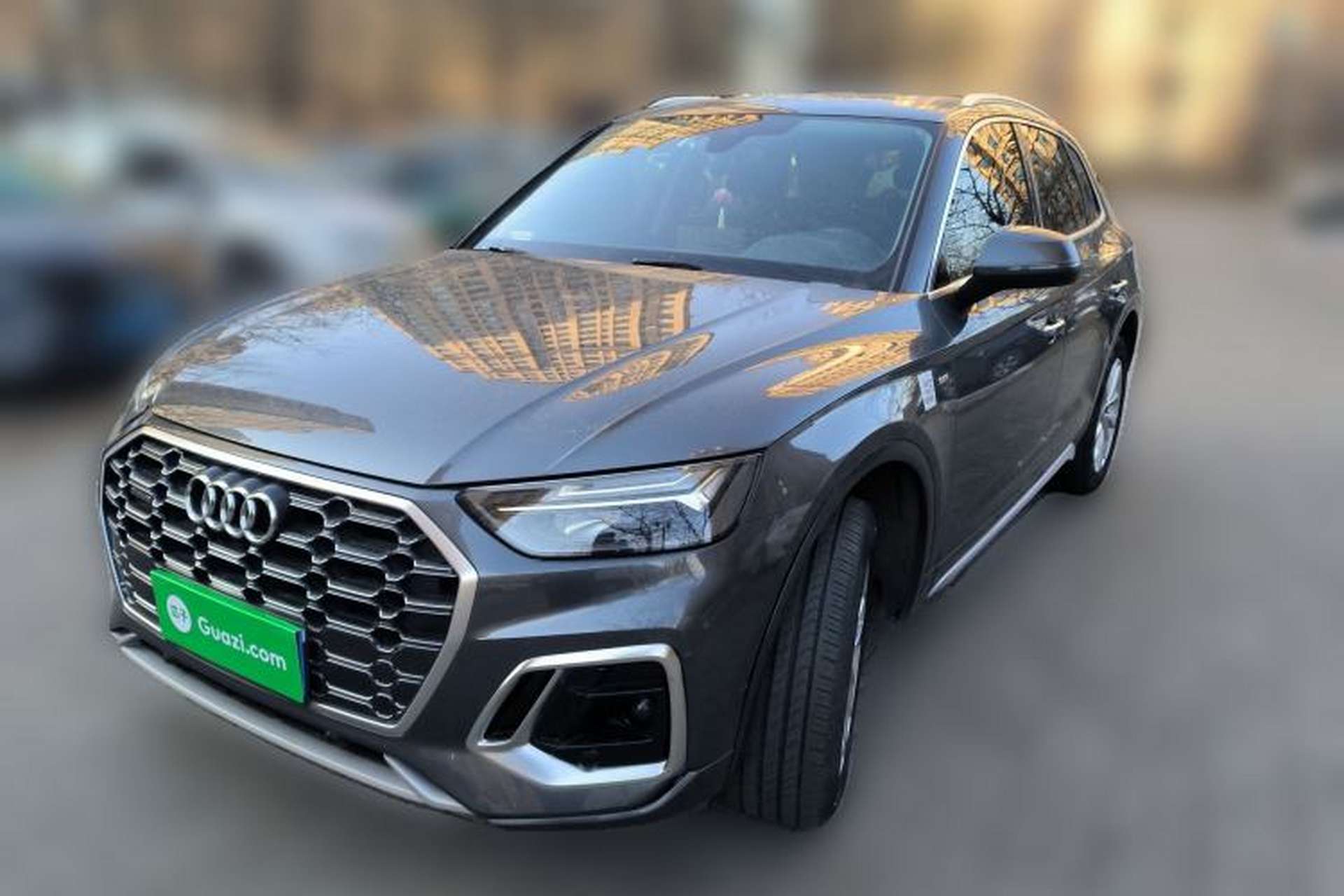 Used Audi Q5L 2022 40T Luxury Dynamic Model Front Left 45 Deg