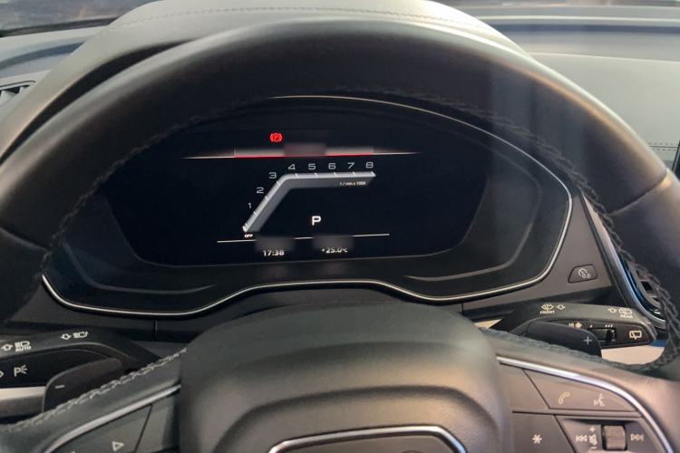 Used Audi Q5L 2022 40T Fashionable and Dynamic Model Instrument Cluster