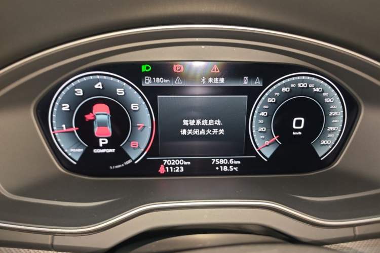 Used Audi Q5L 2022 45T Luxury Dynamic Model Instrument Cluster
