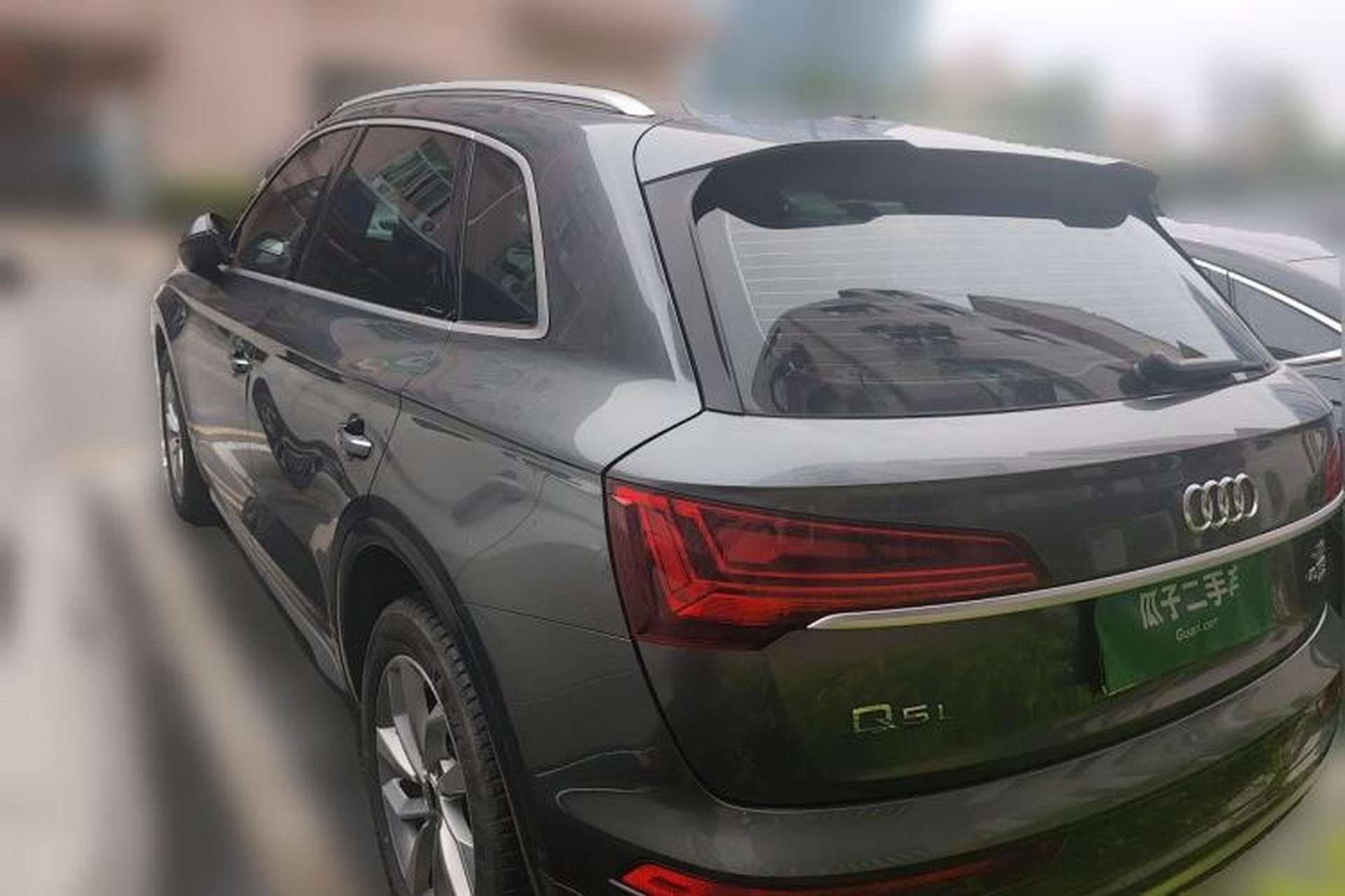 Used Audi Q5L 2022 40T Luxury Dynamic Model Rear Left 45 Deg