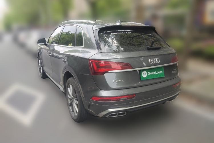 Used Audi Q5L 2022 40T Luxury Dynamic Model Rear Left 45 Deg