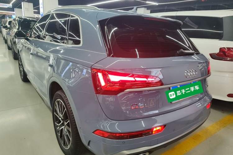 Used Audi Q5L 2022 40T RS Package Performance Model Rear Left 45 Deg