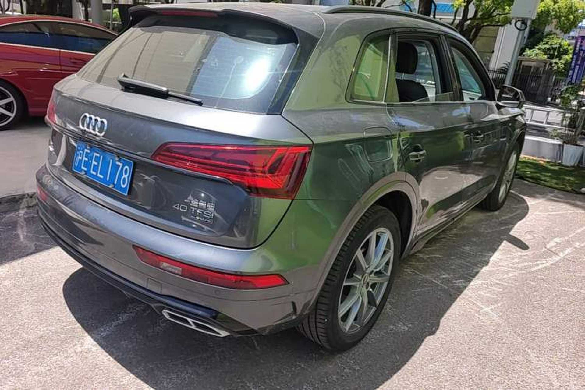 Used Audi Q5L 2022 40T Fashionable and Dynamic Model Rear Right 45 Deg