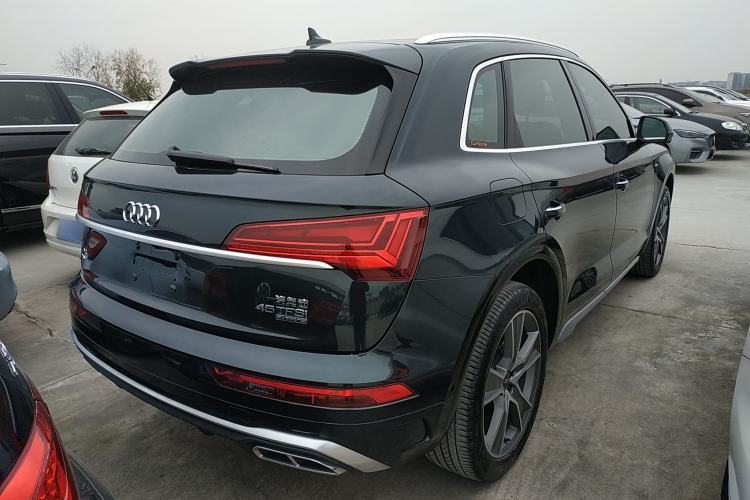 Used Audi Q5L 2022 45T Luxury Dynamic Model Rear Right 45 Deg