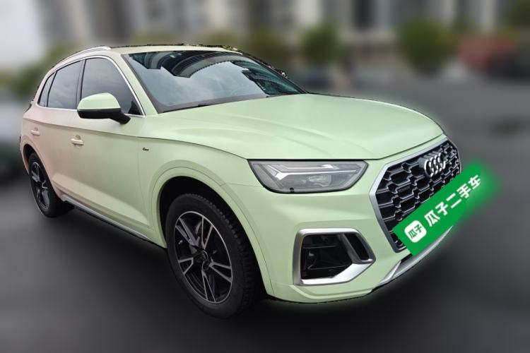 Used Audi Q5L 2022 40T Fashionable and Dynamic Model Front Right 45 Deg