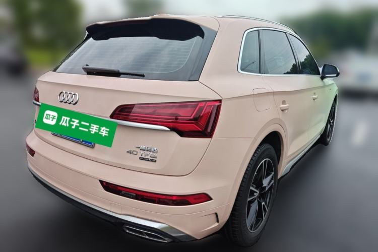 Used Audi Q5L 2022 40T Fashionable and Dynamic Model Rear Right 45 Deg