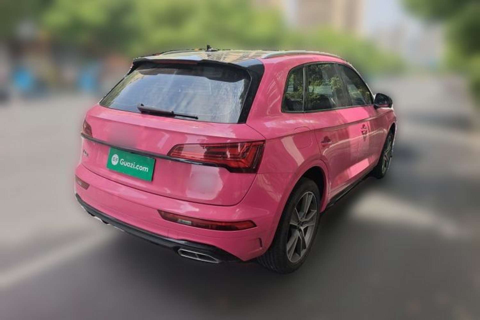 Used Audi Q5L 2022 45T Luxury Dynamic Model Rear Right 45 Deg
