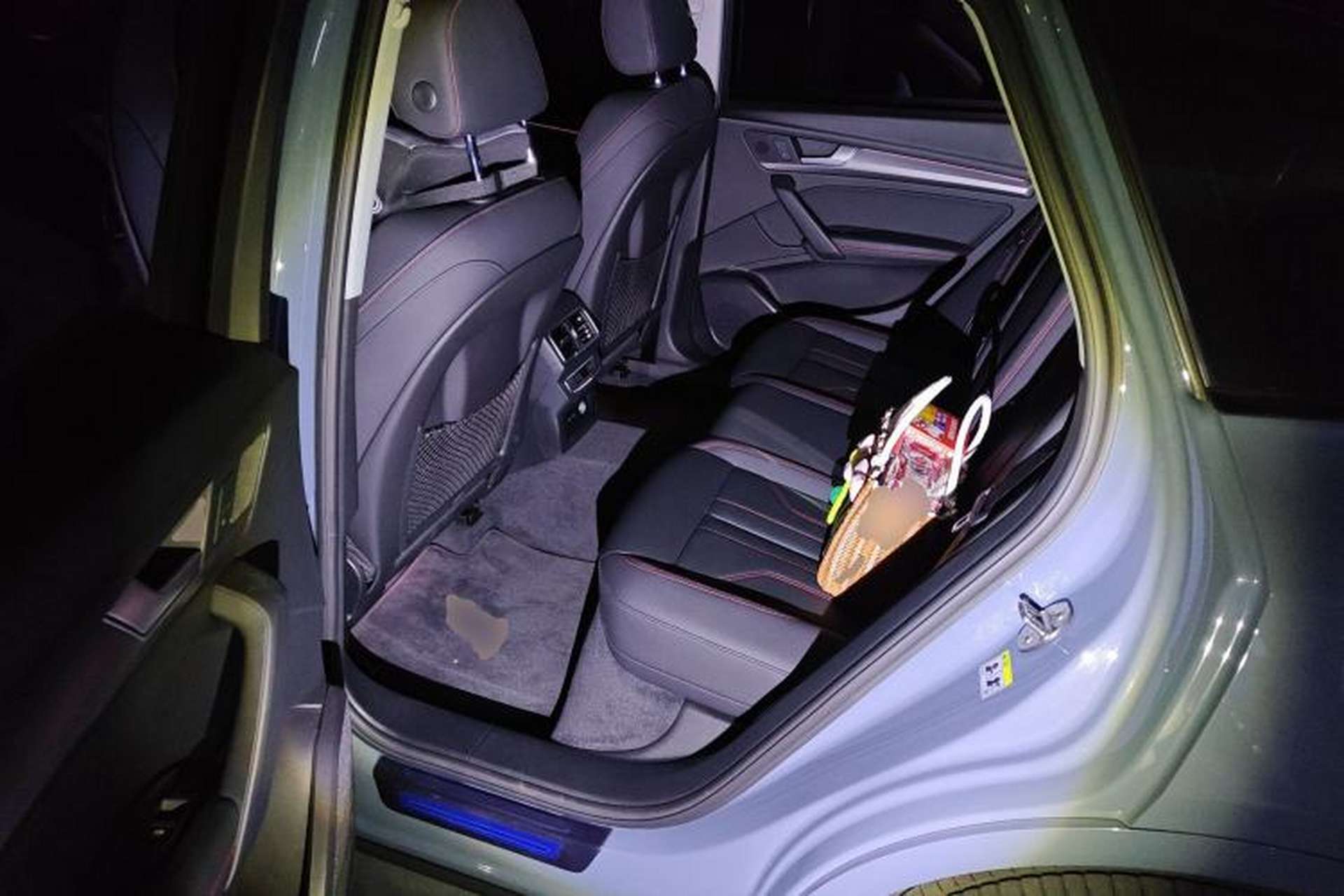 Used Audi Q5L 2022 40T RS Package Performance Model Left Rear Seat