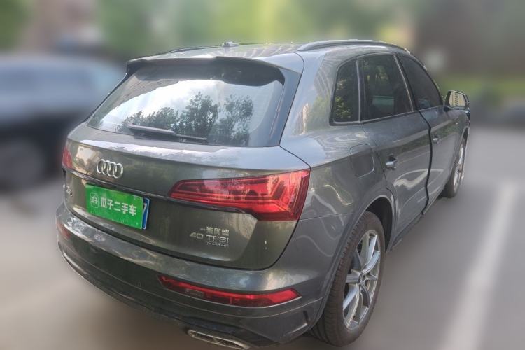 Used Audi Q5L 2022 40T Fashionable and Dynamic Model Rear Right 45 Deg