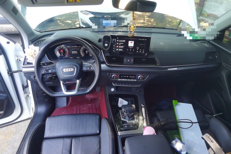 Used Audi Q5L 2022 45T Luxury Dynamic Model Center Console