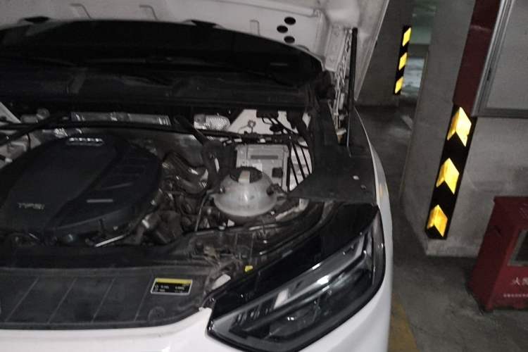 Used Audi Q5L 2022 40T Luxury Dynamic Model Engine Bay Left