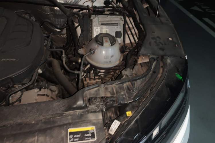 Used Audi Q5L 2022 40T Fashionable and Dynamic Model Engine Bay Left