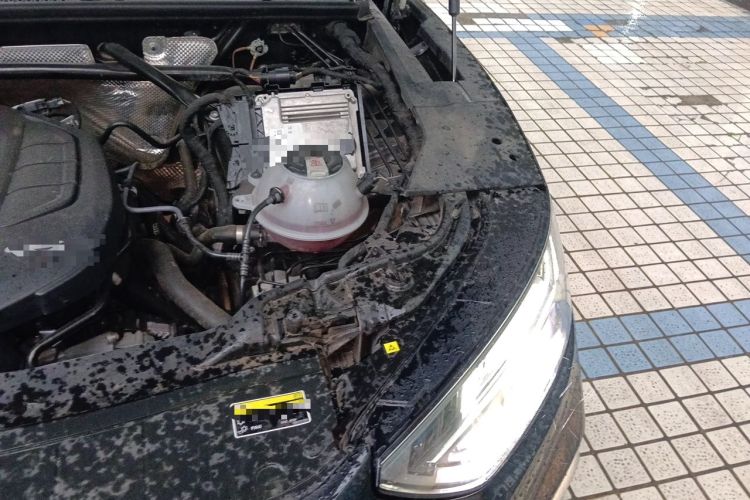 Used Audi Q5L 2022 40T Luxury Dynamic Model Engine Bay Left
