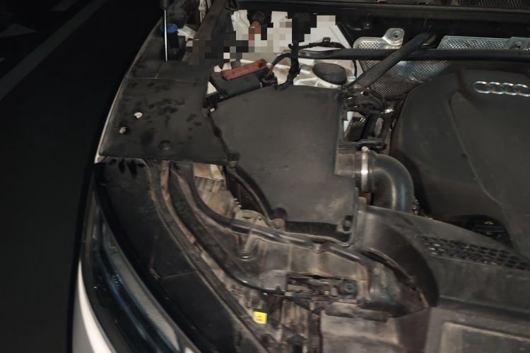 Used Audi Q5L 2022 40T Fashionable and Dynamic Model Engine Bay Right