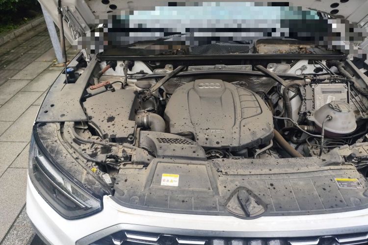 Used Audi Q5L 2022 Updated 40T Luxury Dynamic Edition Engine Bay Right