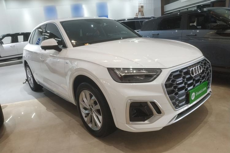 Used Audi Q5L 2022 Updated 40T Luxury Dynamic Edition Front Right 45 Deg
