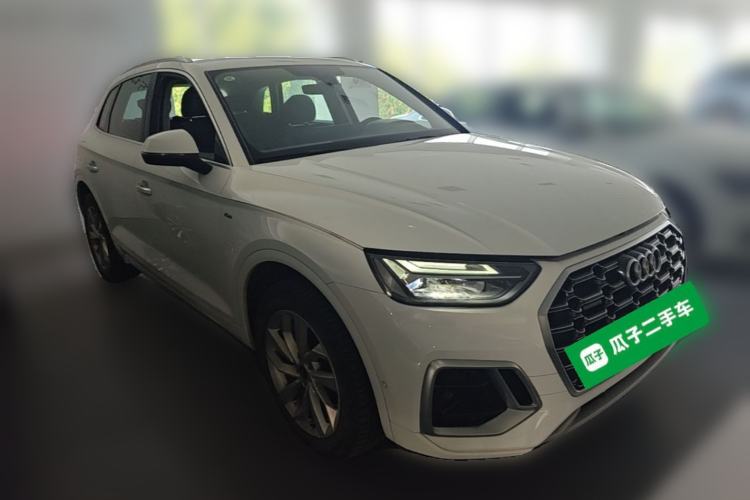Used Audi Q5L 2022 40T Luxury Dynamic Model Front Right 45 Deg